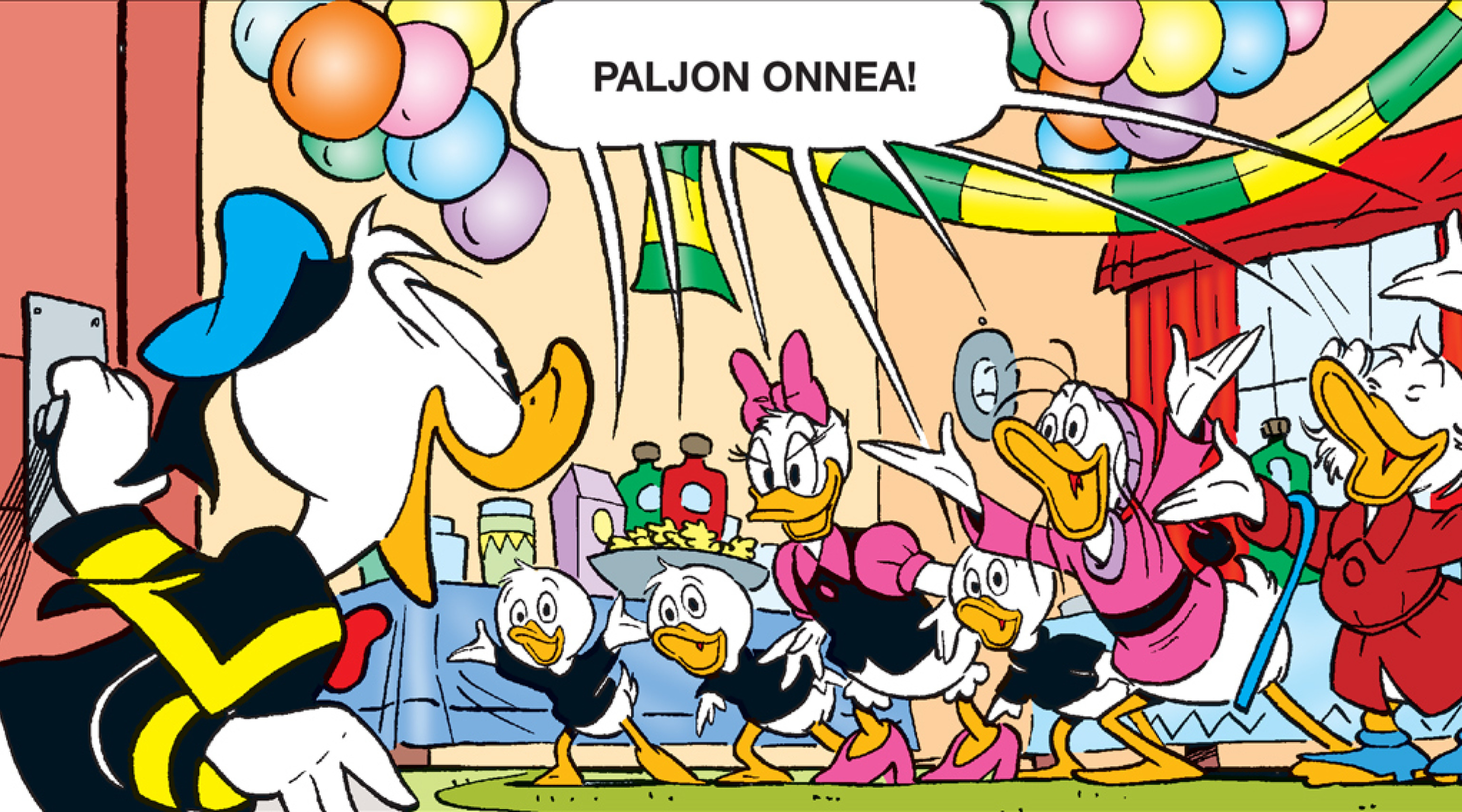 21 Syntymäpäiväsankari Aku Ankka