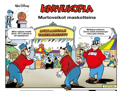 Murtoveikot maskotteina