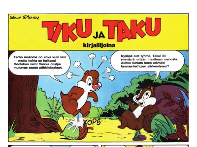 Tiku ja Taku kirjailijoina