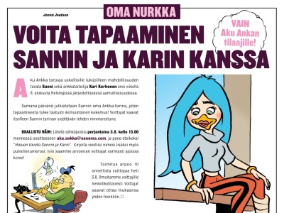 AA 31/2018 Oma nurkka