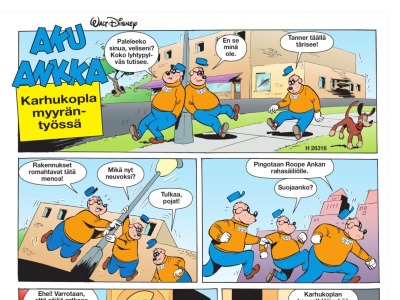 Karhukopla myyräntöissä