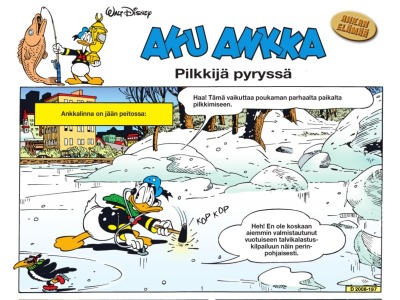 Pilkkijä pyryssä