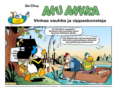 Vinhaa vauhtia ja vippaskonsteja