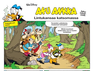 87 Lintukansaa katsomassa