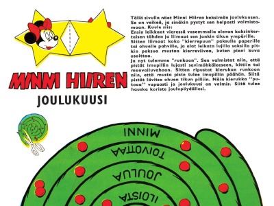 Minni Hiiren joulukuusi