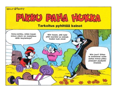 Tarkoitus pyhittää keinot