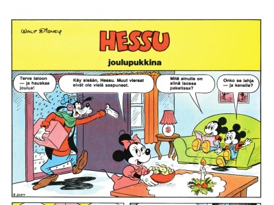 Hessu joulupukkina