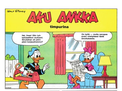 Aku Ankka timpurina