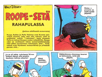 Roope-setä rahapulassa