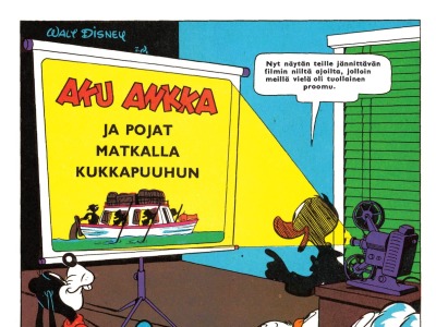 Aku Ankka ja pojat matkalla Kukkapuuhun