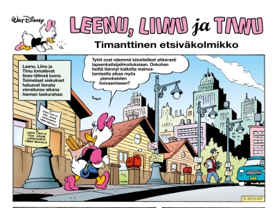 30255 Timanttinen etsiväkolmikko