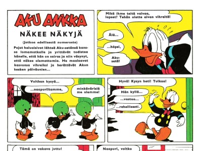 Aku Ankka näkee näkyjä