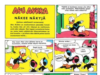 Aku Ankka näkee näkyjä