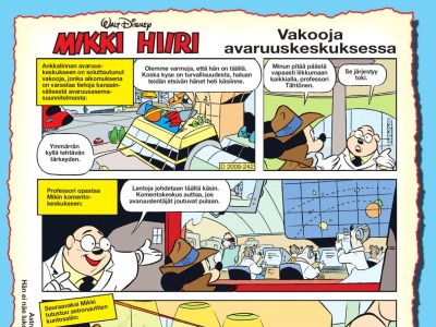 Vakooja avaruuskeskuksessa