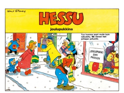 Hessu joulupukkina