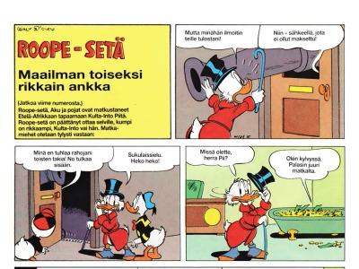 Maailman toiseksi rikkain ankka