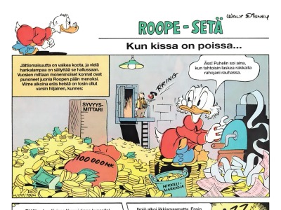 Kun kissa on poissa...