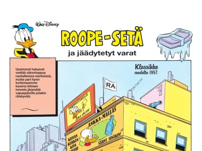 Roope-setä ja jäädytetyt varat