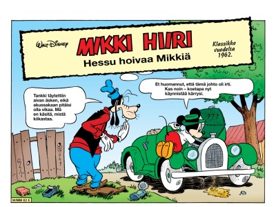 30361 Hessu hoivaa Mikkiä