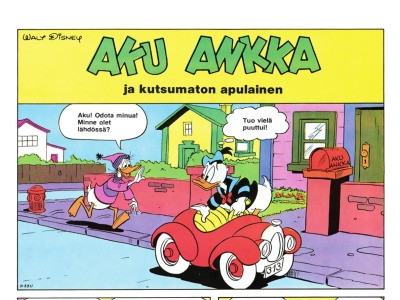 Aku Ankka ja kutsumaton apulainen