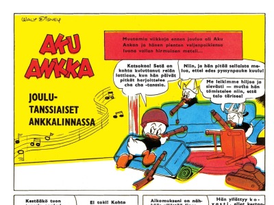 Joulutanssiaiset Ankkalinnassa