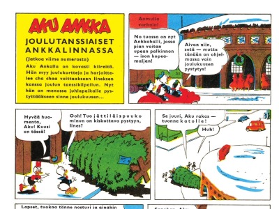 Joulutanssiaiset Ankkalinnassa