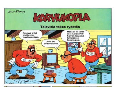 Televisio tekee ryöstön