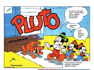 Pluto sirkustähtenä