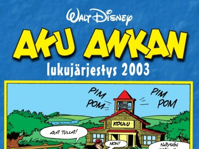 Aku Ankan lukujärjestys 2003