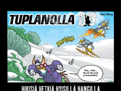Hikisiä hetkiä hyisillä hangilla