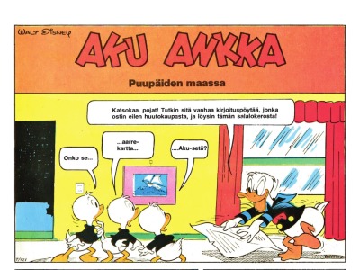 Aku Ankka Puupäiden maassa