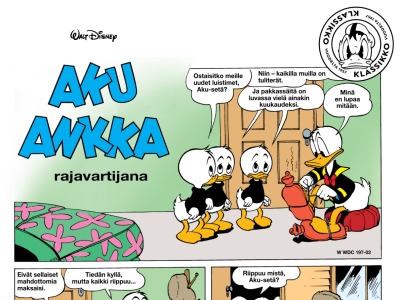 Aku Ankka rajavartijana