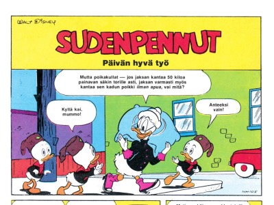 Päivän hyvä työ