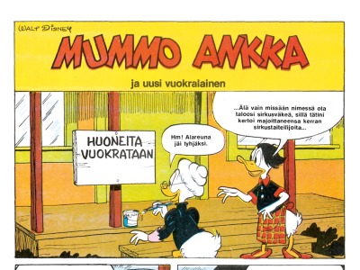 30592 Mummo Ankka ja uusi vuokralainen