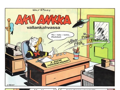 Aku Ankka vallankahvassa