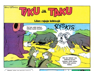 Liian rajuja leikkejä