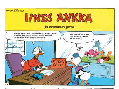 30676 Iines Ankka ja etusivun juttu