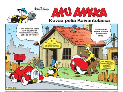 Kovaa peliä Kaivantolassa