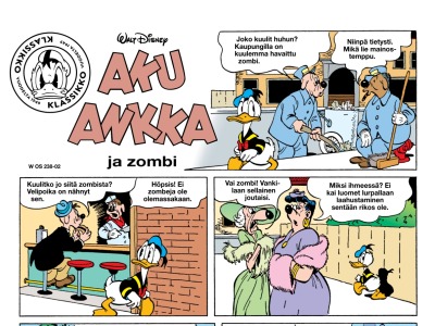 Aku Ankka ja zombi