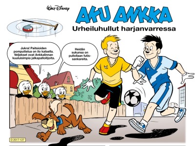 Urheiluhullut harjan varressa