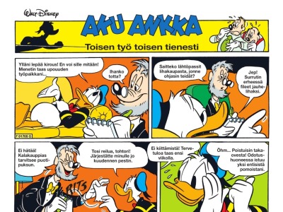 Toisen työ on toisen tienesti