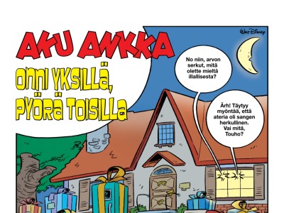 Onni yksillä, pyörä toisilla