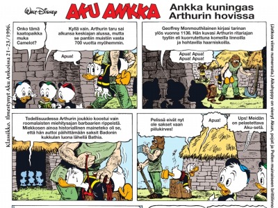 Ankka kuningas Arthurin hovissa