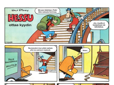 Hessu ottaa kyydin