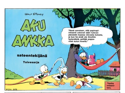 Aku Ankka sateentekijänä