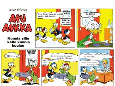 Kunnia sille kelle kunnia kuuluu