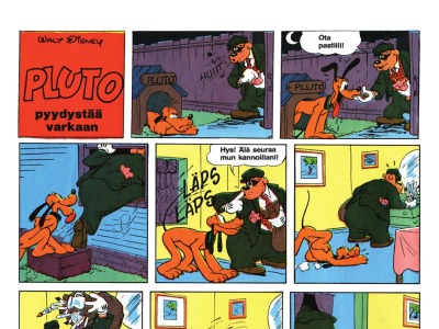 Pluto pyydystää varkaan