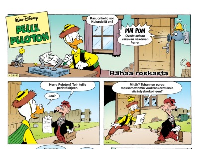 Rahaa roskasta