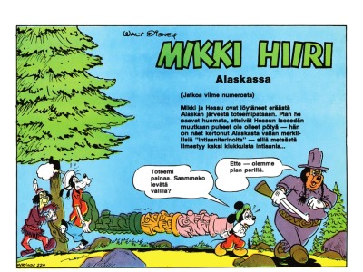 Mikki Hiiri Alaskassa