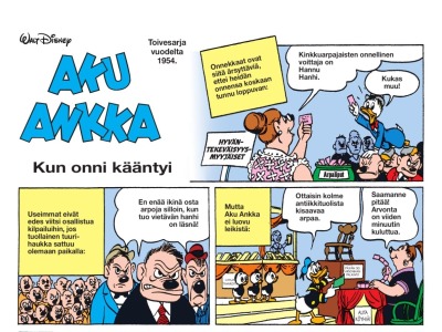 Kun onni kääntyi